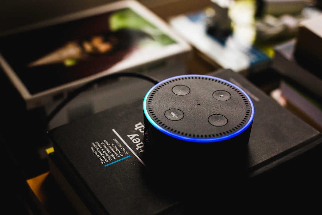 Portrait of a lifeless Alexa –In this picture, she said hi!.